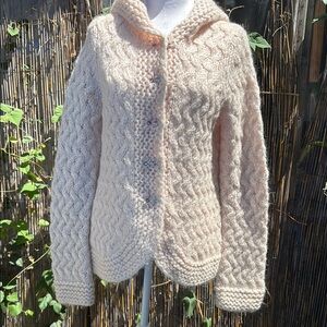 Never worn - Rebecca Taylor ballet pink  Cable Knit Cardigan